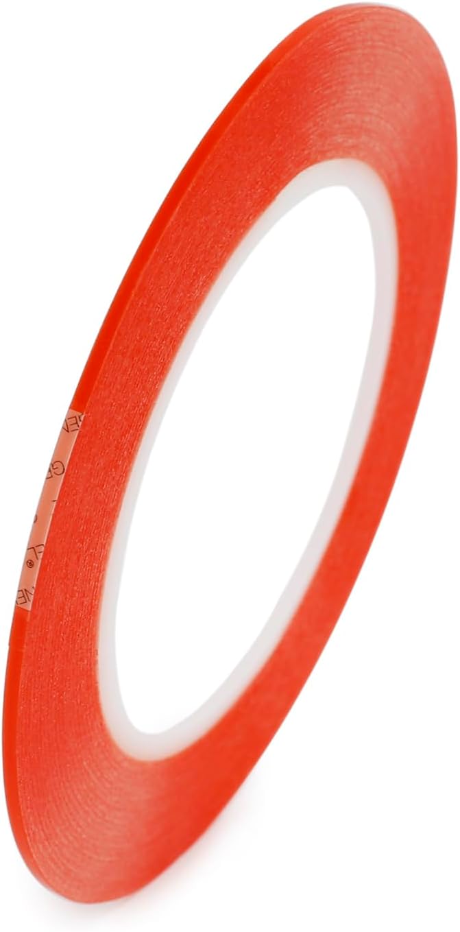 1.5mm x 25M (0.06" x 82ft) Clear Double Sided Strong Adhesive Tape