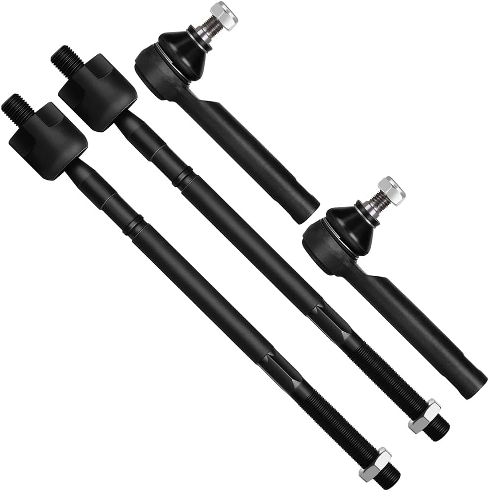 SCITOO 4pcs Front Suspension kit Inner Tie Rod End Outer Tie Rod End Fit 1998-2004 for Subaru Legacy 2003-2006 Baja 2000-2004 Outback