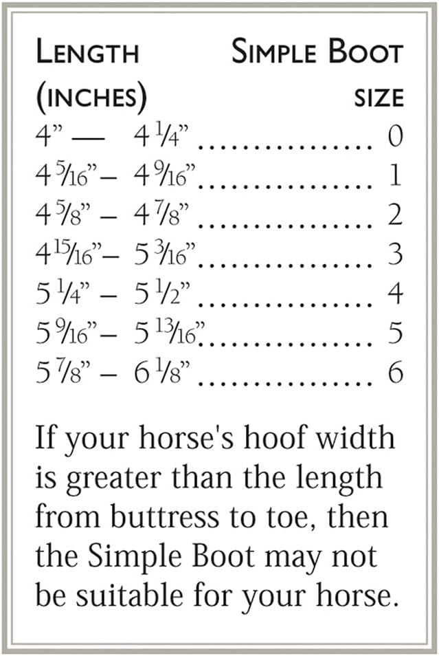 Simple Regular Sole Hoof Boots 3 Black