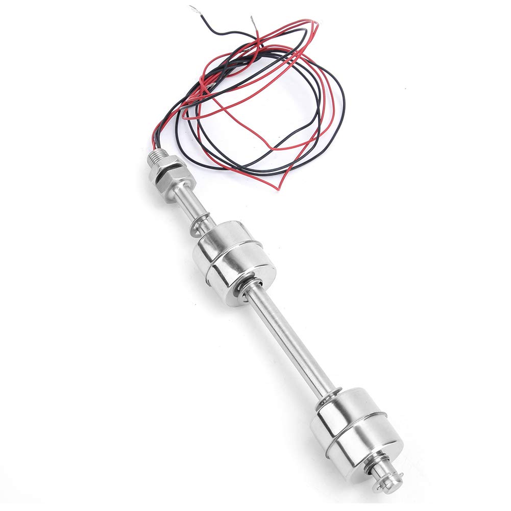 Stainless Steel Switch Tank Water Level Sensor Double Ball Water Level Controller Sensor Switch for Tank Pool(150mm / 5.91in)