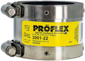 Proflex 2 In. x 2 In. PVC Shielded Coupling - Cast-Iron, Plastic, Steel to Copper - 1 Each