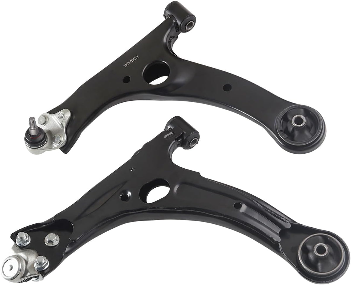 IRONTREE Front Lower Control Arm Kit with Ball Joint 2PCS, Left and Right Replacement for Toyota Corolla 2003-2013, Toyota Matrix 2003-2008, Pontiac Vibe 2003-2008, Celica 2000-2005, K640360 K640361