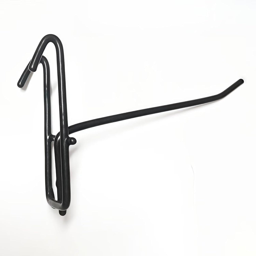 4 Inch Gridwall Hooks, 25 Pack Black Multifunctional Display Hangers, Wall Mount Storage Panel Hooks