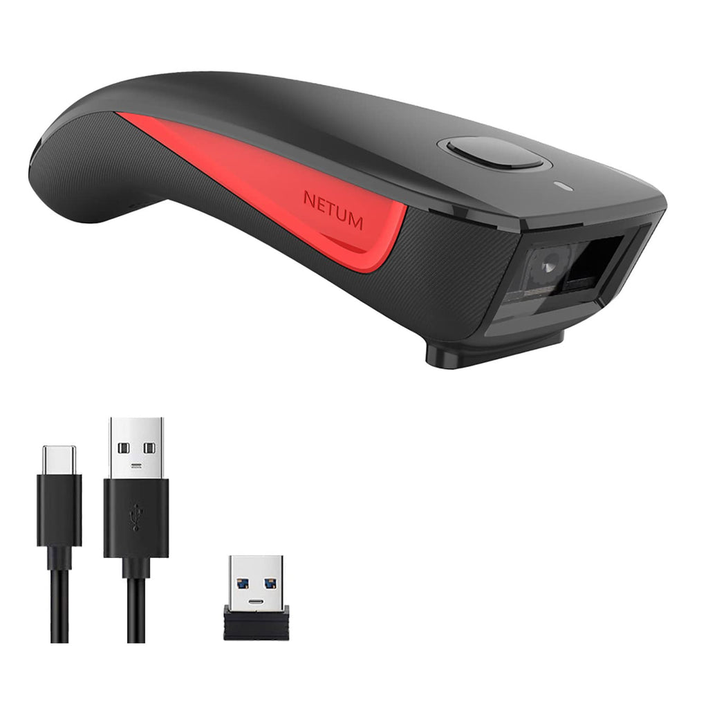 Mini Barcode Scanner Bluetooth Compatible, Portable Bar Code Reader