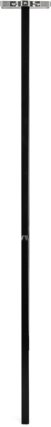 Montroso Galvanized Steel Mailbox Post, Compatibility Code A, MON00BPEC, Black