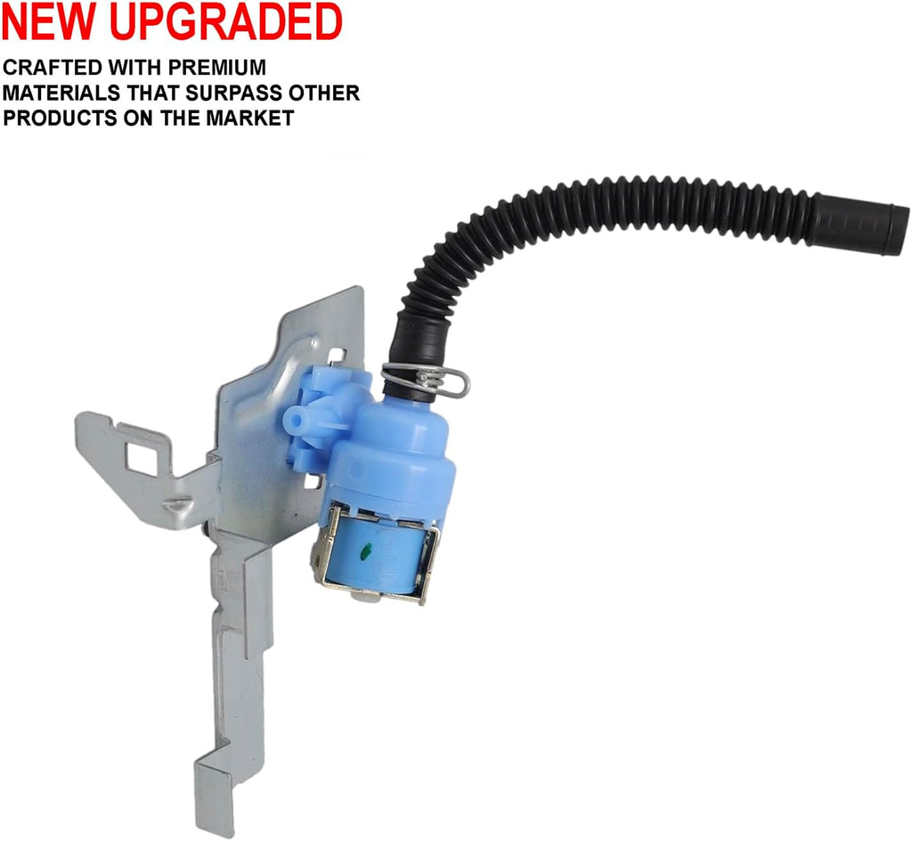 Upgraded Dishwasher Water Inlet Valve Compatible with KitchenAid KDFE104KWH3 KDFE105PPS0 KDFE204KBL0 KDFE204KBL1 KDFE204KBL3 KDFE204KBS0 KDFE204KBS1 KDFE204KBS3 KDFE204KPS0 KDFE204KPS1 KDFE204KPS3