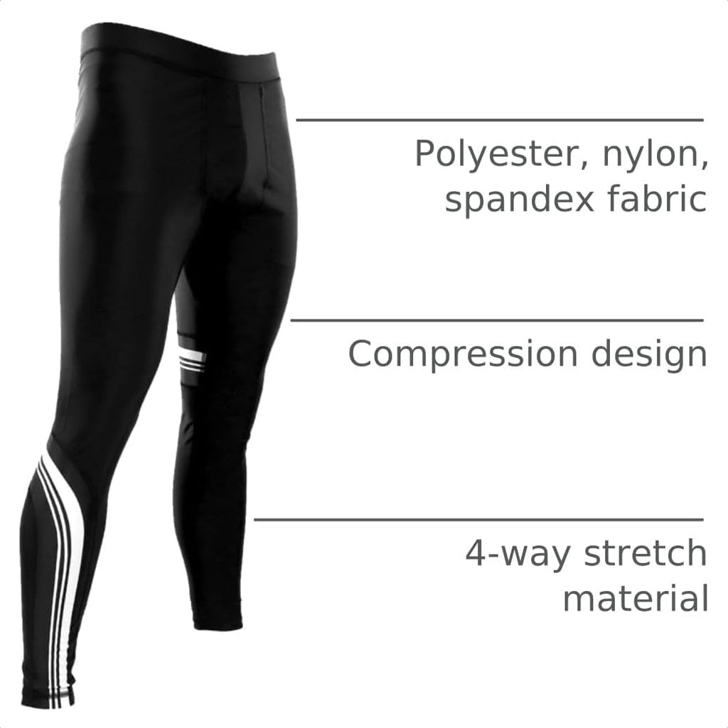 Core Compression Spats Jiu-Jitsu Tights No Gi BJJ Mens Leggings