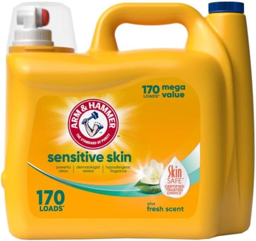 Sensitive Skin Plus Fresh Scent Liquid Laundry Detergent