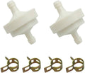 Strongthium 394358s 56679 Lawn Mower 1/4 Inch ID Inline Gas Fuel Filter Kit