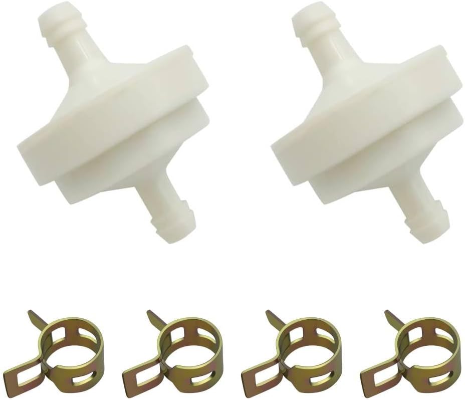Strongthium 394358s 56679 Lawn Mower 1/4 Inch ID Inline Gas Fuel Filter Kit