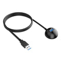 3.3FT / 1M USB 3.0 Extension Cable with Pedestal, 5Gbps USB 3.0 Type-A Male to Female Extension Stand for Flash