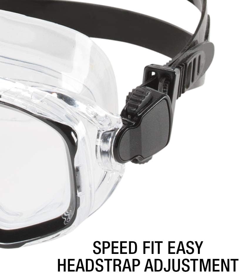 Unisex-Adult Swim Snorkel Dive Mask Anti-Fog with Nose Cover Adventure Series