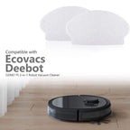 ALOEU 50 Pack Disposable Mopping Pads Compatible for Deebot OZMO N7 / T5 / OZMO 920 / OZMO 950 Robot Vacuum Cleaner