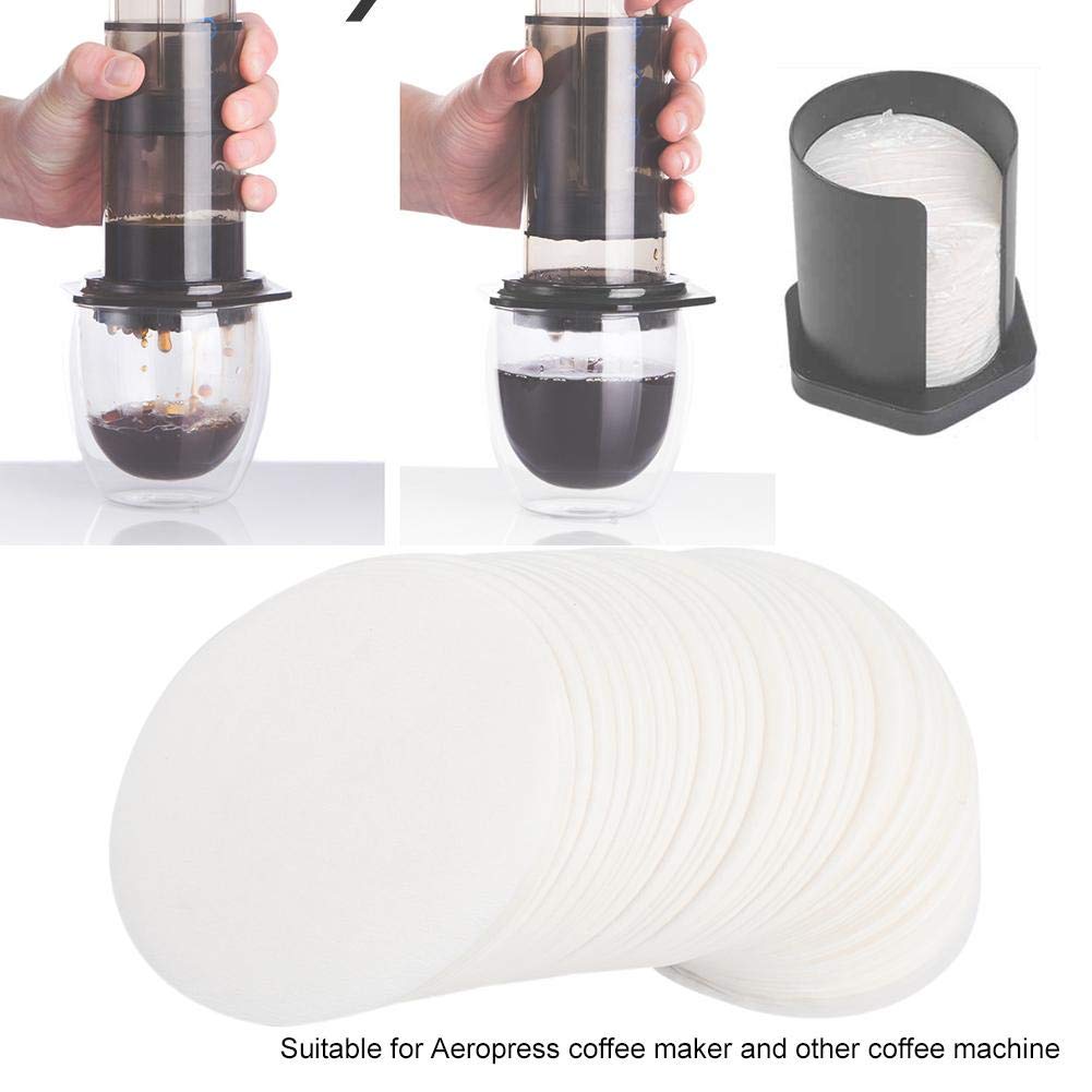 Filter Paper For Coffee Press Filter, 350Pcs Round Coffee Filters Paper Coffee Maker Filters Strainers For Coffee Maker