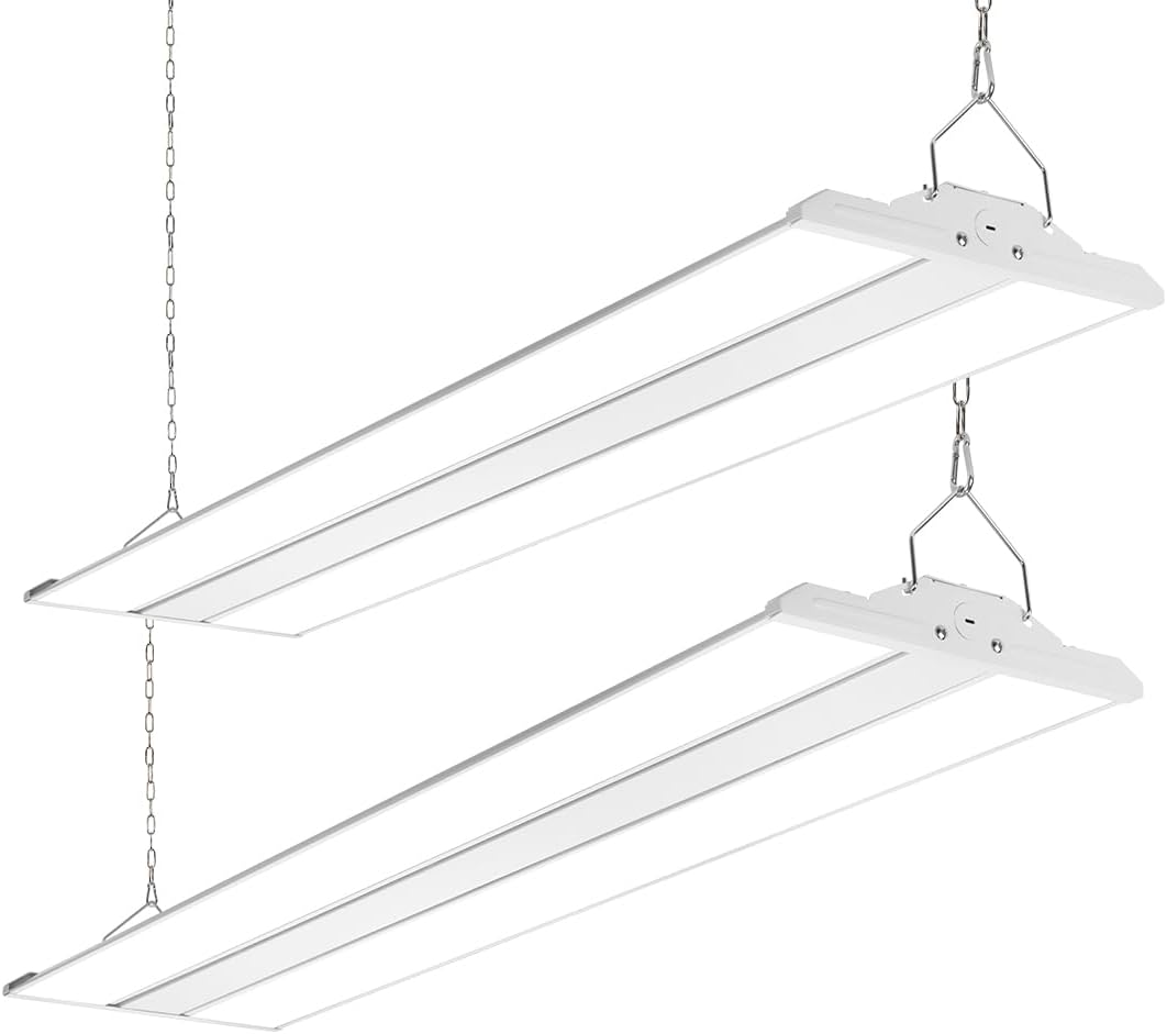 High Bay LED Shop Light 300W/240W/200W Adjustable 39000LM 2Pack