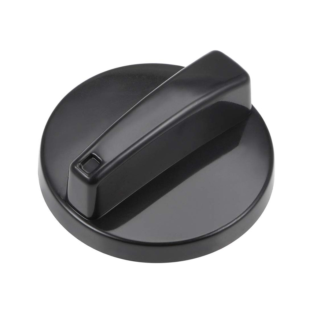 uxcell Timer Knobs Range Replacement Knobs 6mm Shaft Dia Time Control Knob 47mm Max Dia for Electronic Microwave Oven Cooker, Round Shaft