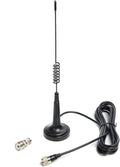 CB Antenna 27MHz Handheld CB Radio Antenna PL259 & BNC Male Magnetic Mount Compatible with Cobra Midland Uniden Maxon