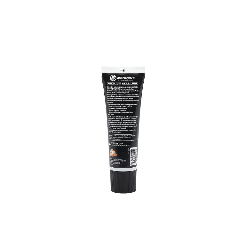 Mercury 80W-90 Premium Gear Lube for Outboards and Sterndrives, 8 oz