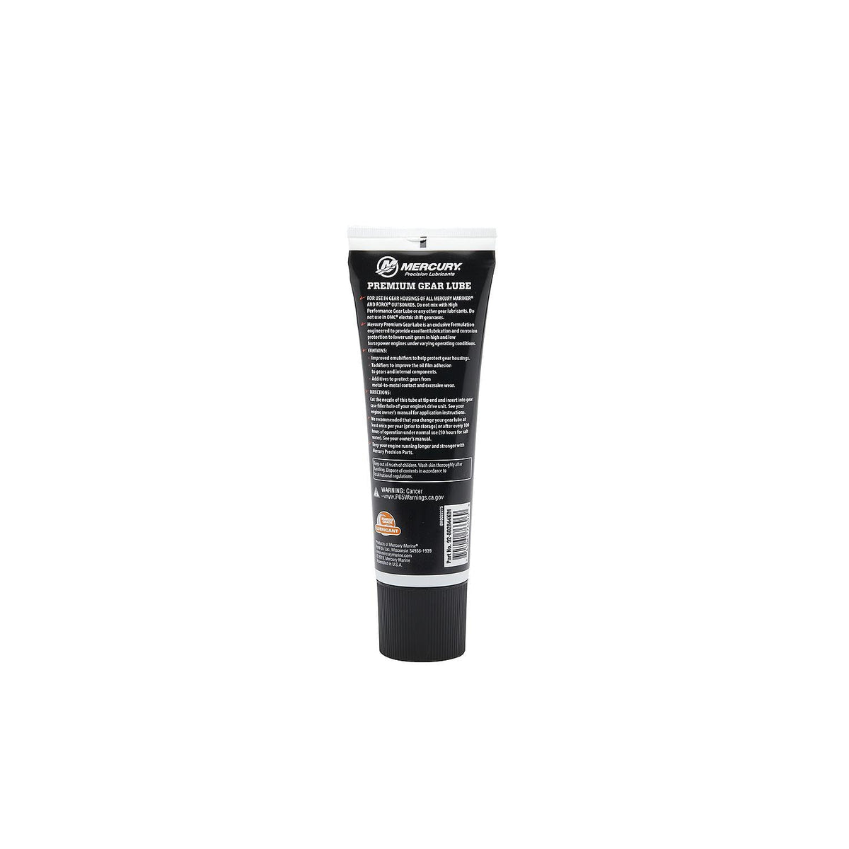 Mercury 80W-90 Premium Gear Lube for Outboards and Sterndrives, 8 oz