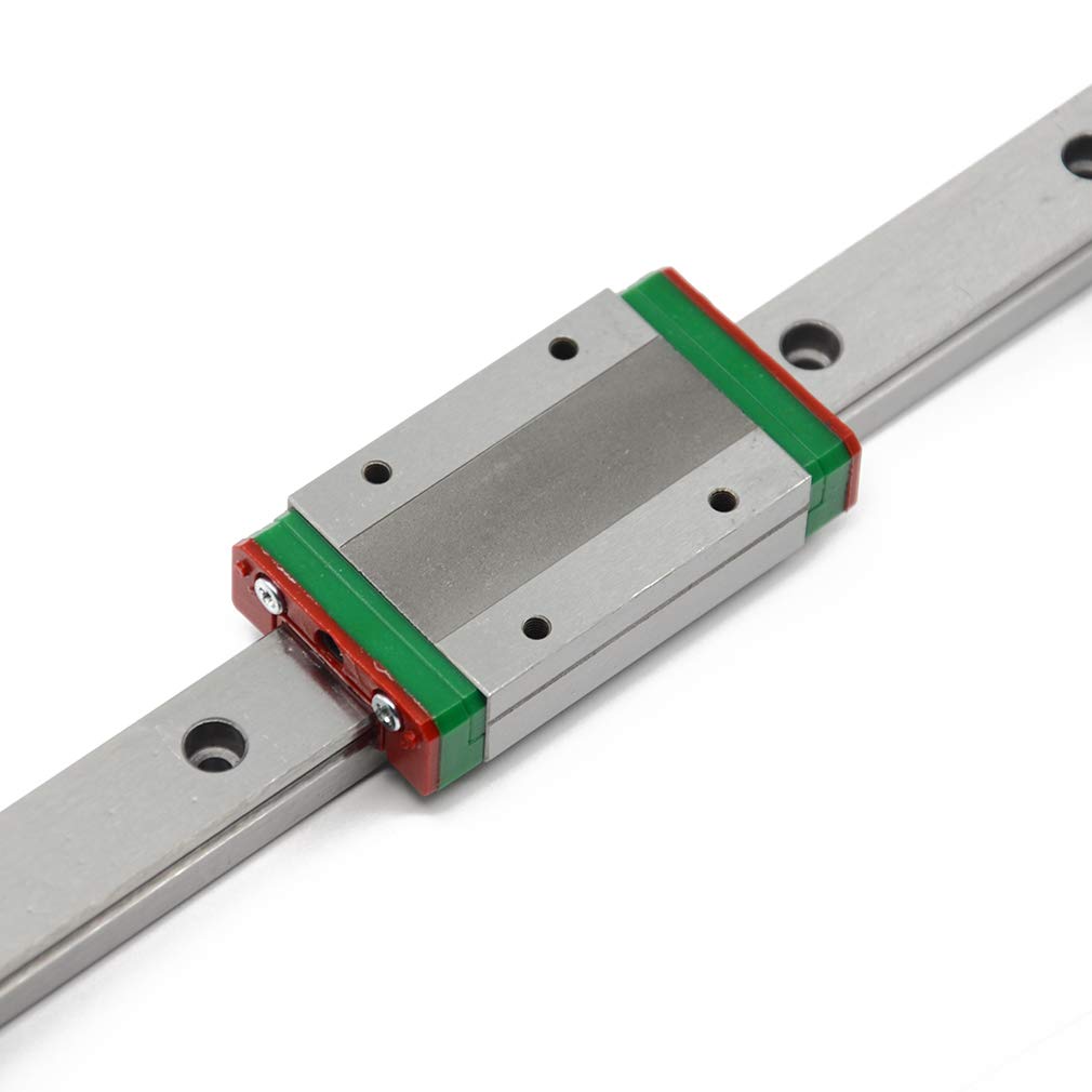 ReliaBot 1000mm MGN15 Linear Rail Guide with MGN15H Carriage Block for Large 3D Printer and CNC Machine