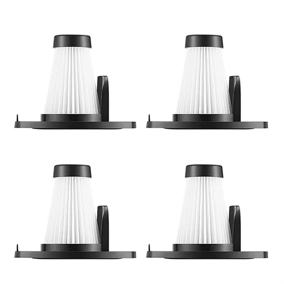 UACIKAD 4 Piece Filter, Sponge Filter, Compatible with Moosoo LT450. Vacuum Filter HEPA Replacement Vacuum Cleaner Parts.