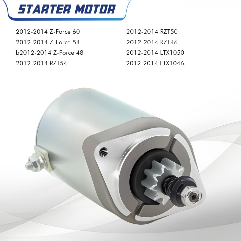 Starter Motor Compatible with Kawasaki Cub Cadet Mower FS541V FR600V FR691V FR730V FR730V FR651V FS481V 21163-0749, 21163-0711, 21163-0714, 21163-7035, 21163-7034, 21163-0722