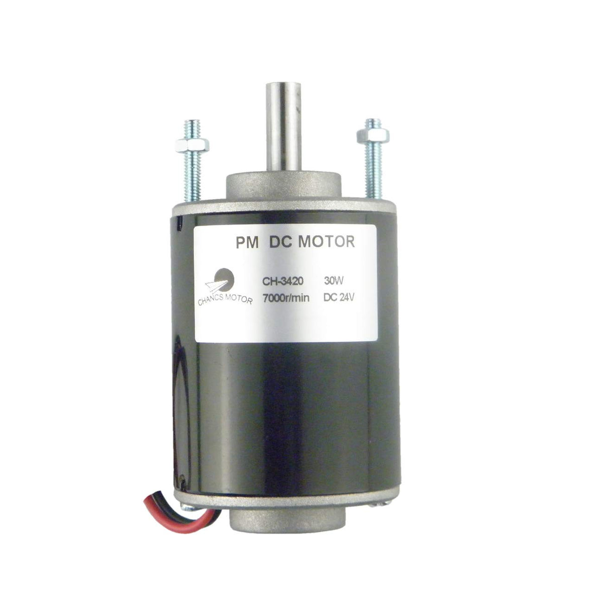 CHANCS Permanent Magnet DC Motor CH-3420 24V DC 7000RPM Hollow Shaft for Circular Saw