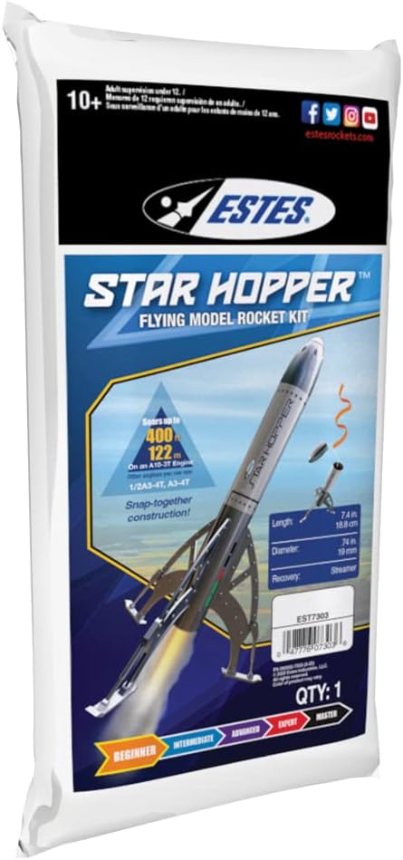 7303 Star Hopper Beginner Model-Rocket Kit
