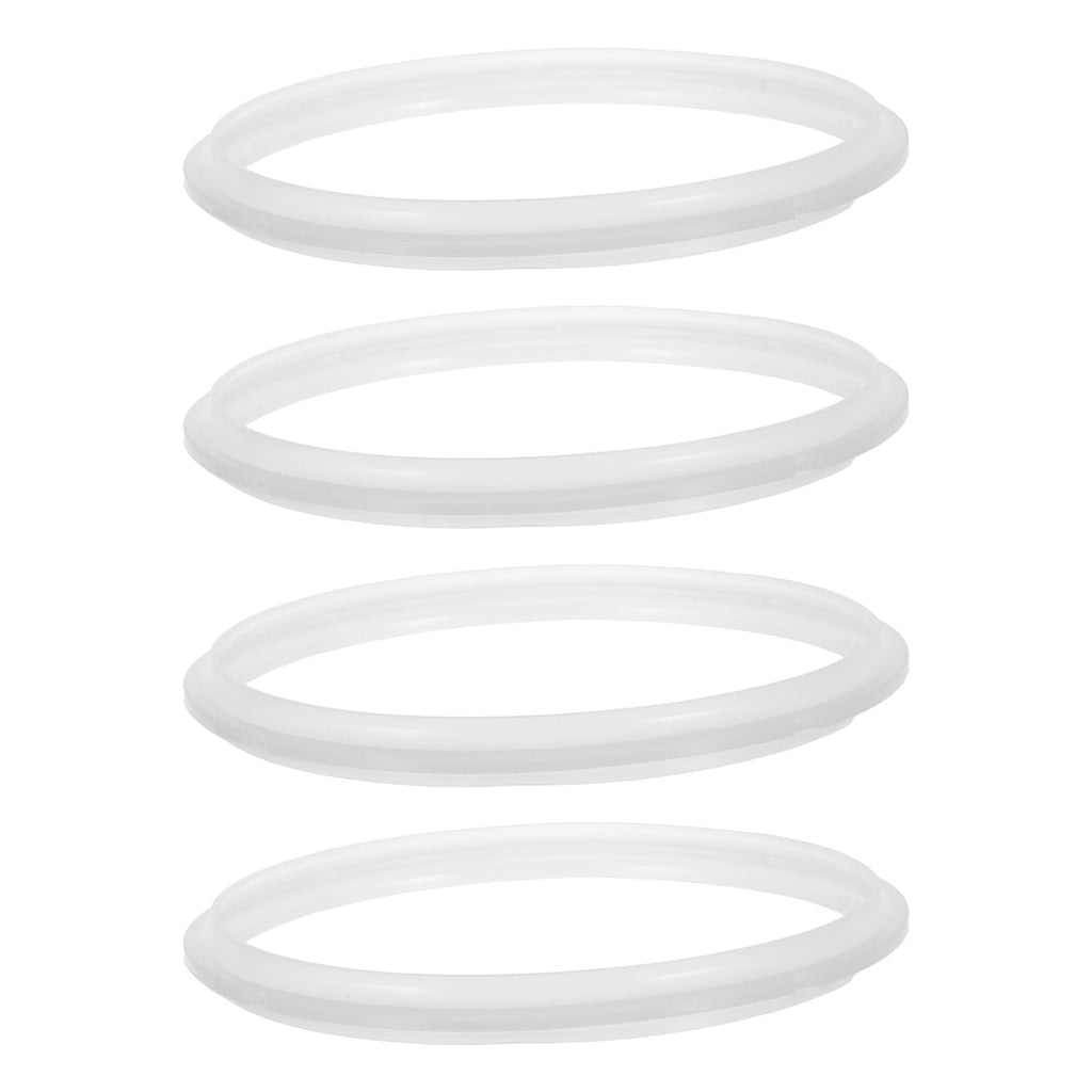 4 Pack Silicone Pressure Cooker Gasket Seal for Pot Lid