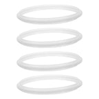 4 Pack Silicone Pressure Cooker Gasket Seal for Pot Lid