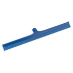 24" Hygienic Floor Squeegee Head, Blue
