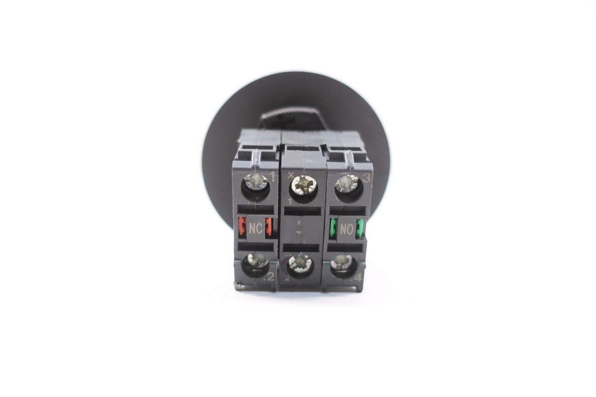 ALLEN BRADLEY 800F-X10 800F-X01 EMERGENCY STOP TWIST PUSHBUTTON SER A D564521