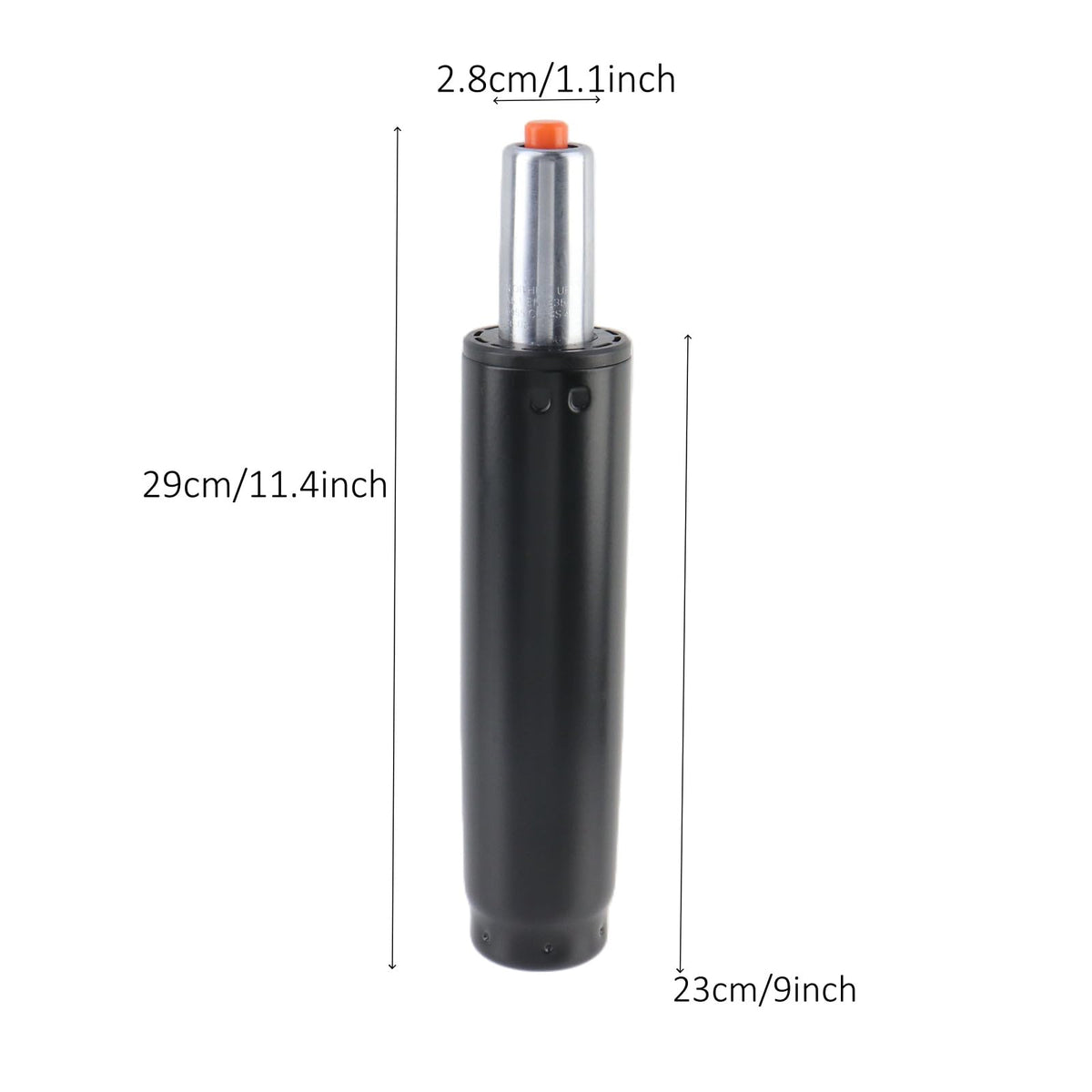 UTALIND Office Chair Cylinder Replacement, Black Class 4 Hydraulic Lift