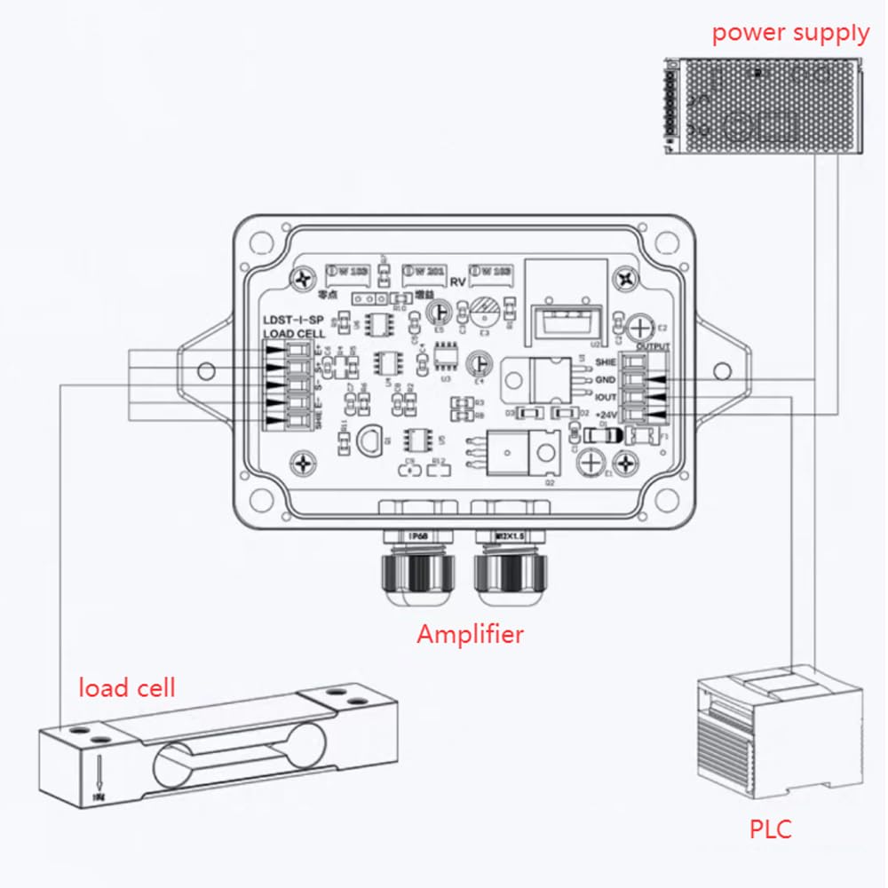 Chiffonade 30kg Parallel Beam Load Cell Weight Sensor High Precision Aluminum Alloy Structure for Digital Electronics Kitchen Scale and Industrial Use