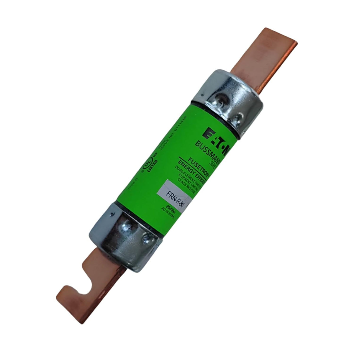 FRN-R-80 80A 250V Fuse Dual Element Time-Delay Current Limiting FRN-R-80