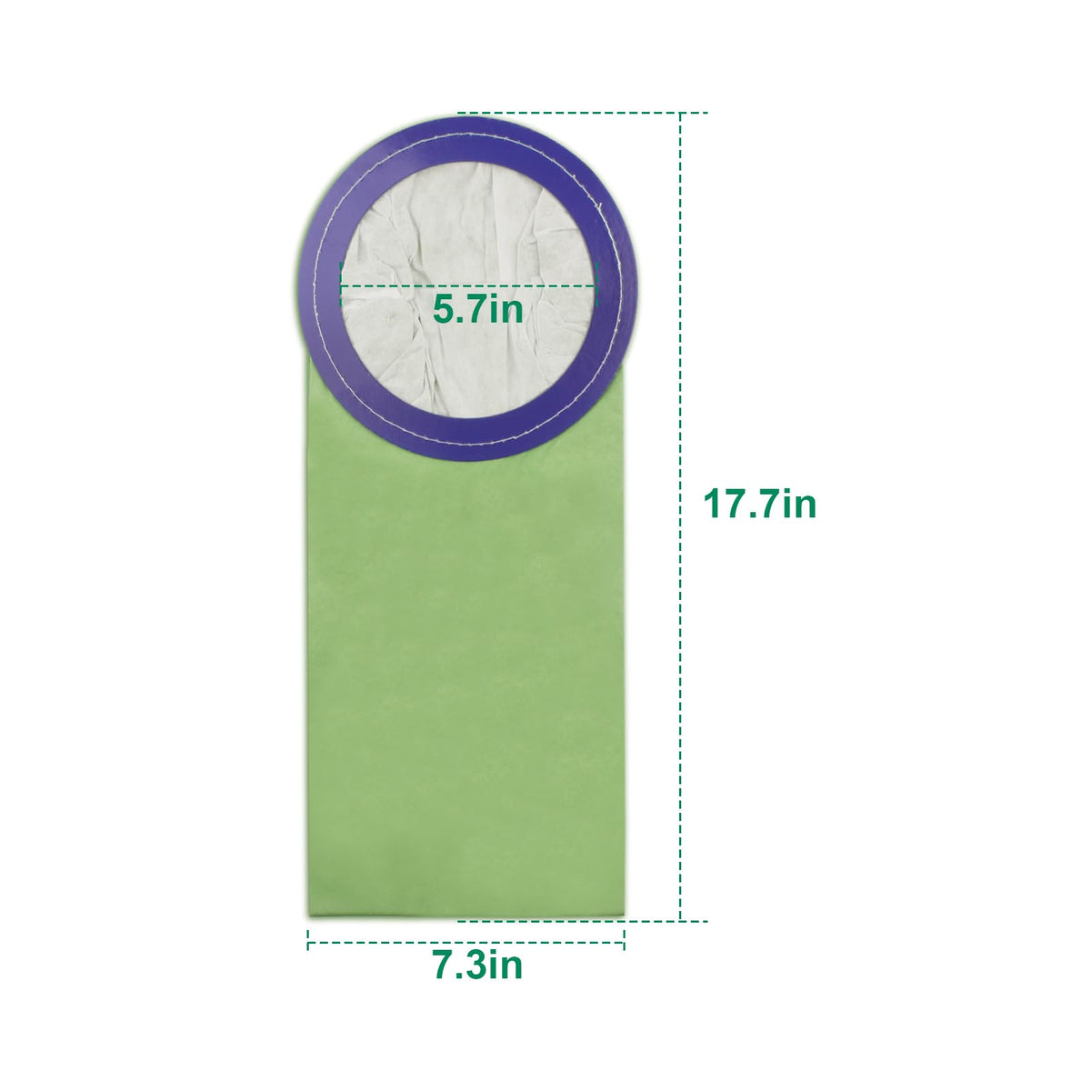 10 Pack Vacuum Bags Compatible with ProTeam Backpack 10QT, 100331