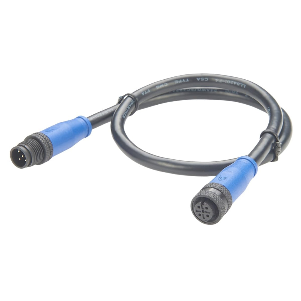 NMEA 2000 N2K Backbone Drop Cable IP67 Micro-Change M12 A Code 5 Pin Male to Female Extension Cable For Garmin Lowrance Simrad B&G Navico DeviceNet CANOpen Can Bus Actuator Sensor (2M/6.6FT)