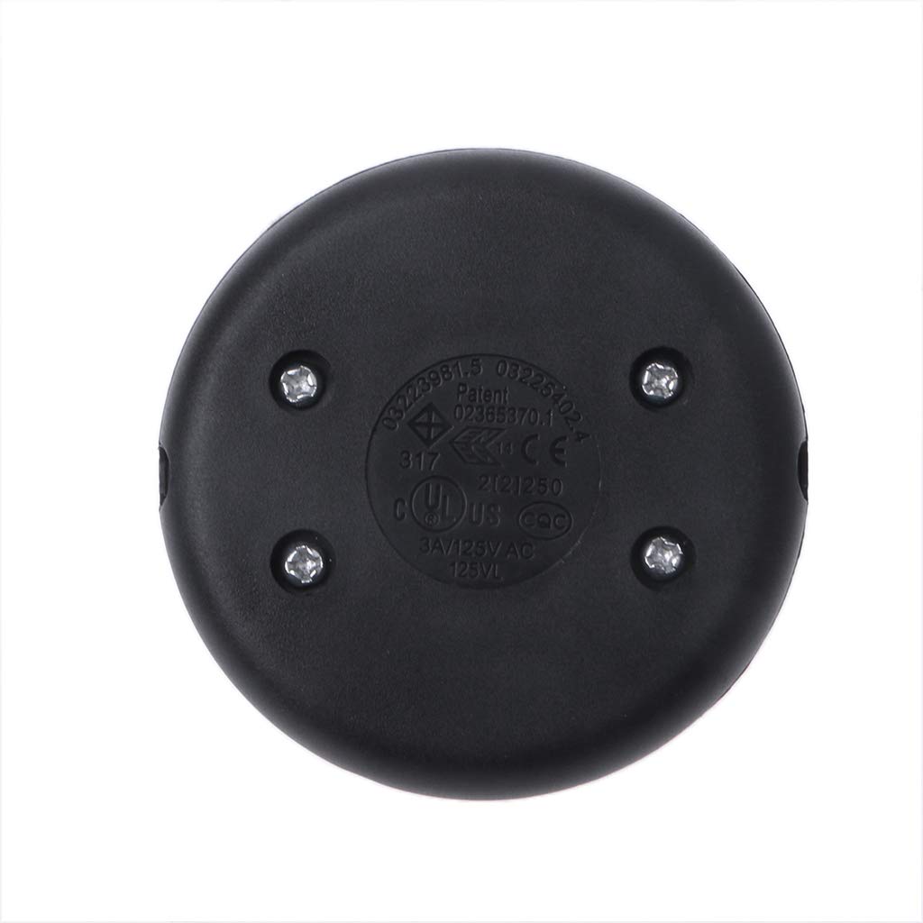 COPLKY Step On The Self-Locking Switch Foot Pedal Push Inline Lamp LED Light On-Off Control Lighting