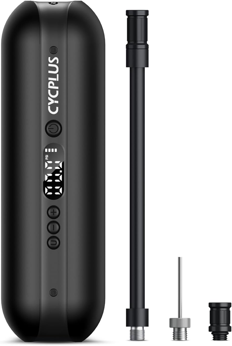 Portable Electric Tire Inflator Bike Pump,150PSI Auto Off