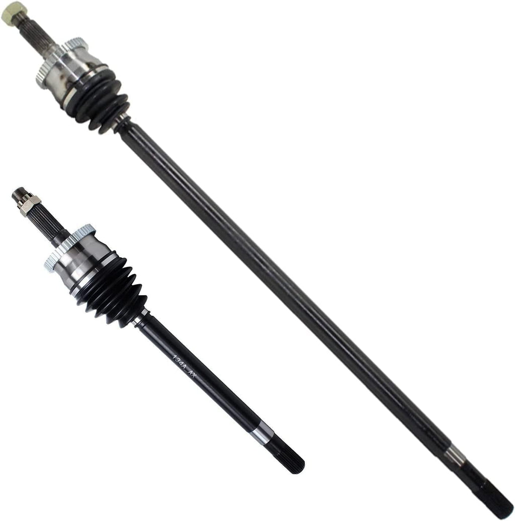 Detroit Axle - AWD Pair Front CV Axles for 1999-2004 Jeep Grand Cherokee