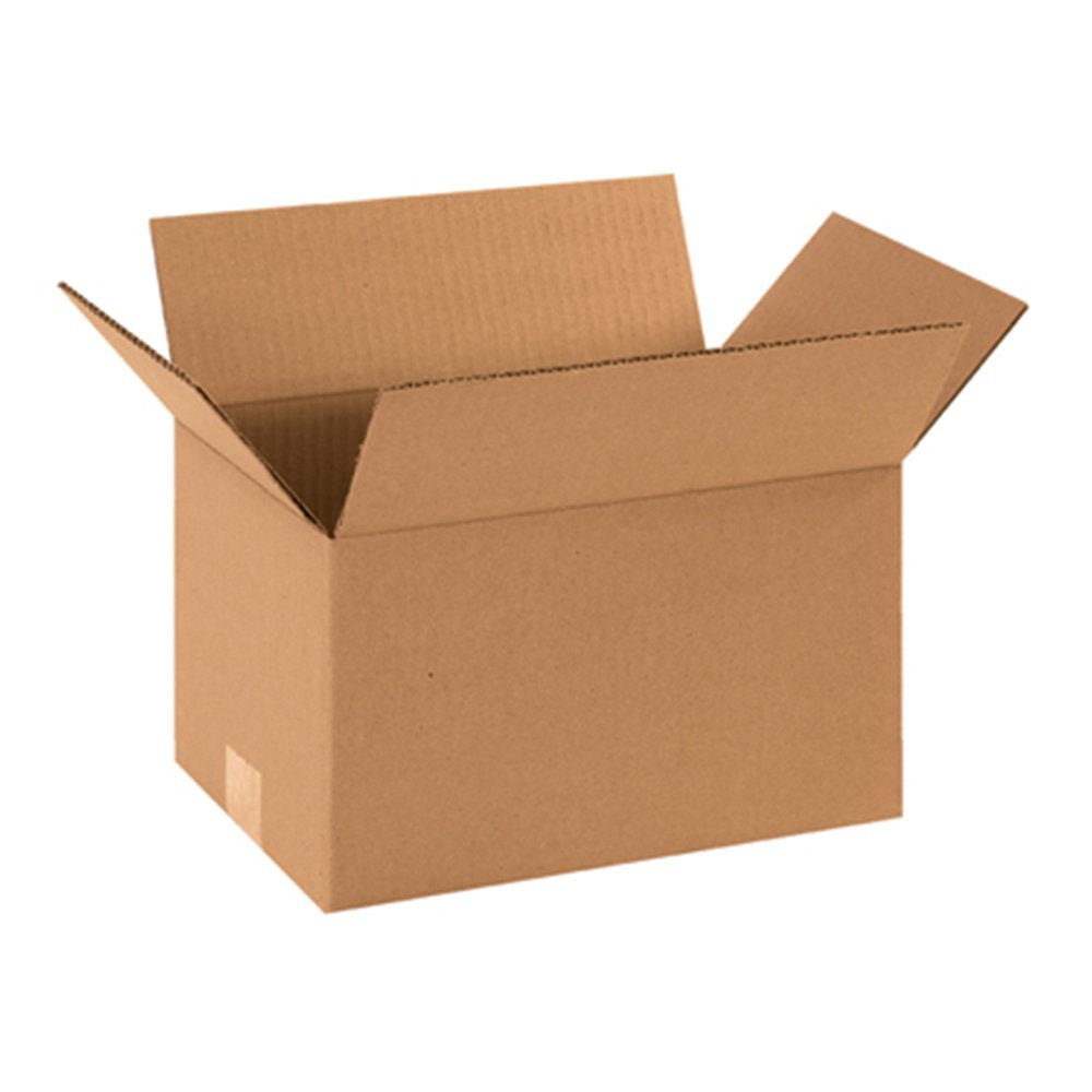 Shipping Boxes Small 12"L x 8"W x 7"H 25-Pack - Corrugated Cardboard Box for Moving, Mailing, Packing, Packaging and