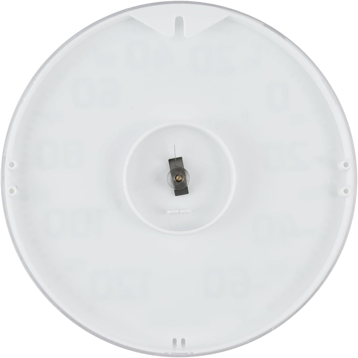 La Crosse 104-1522 8" Round Analog Dial Thermometer, White