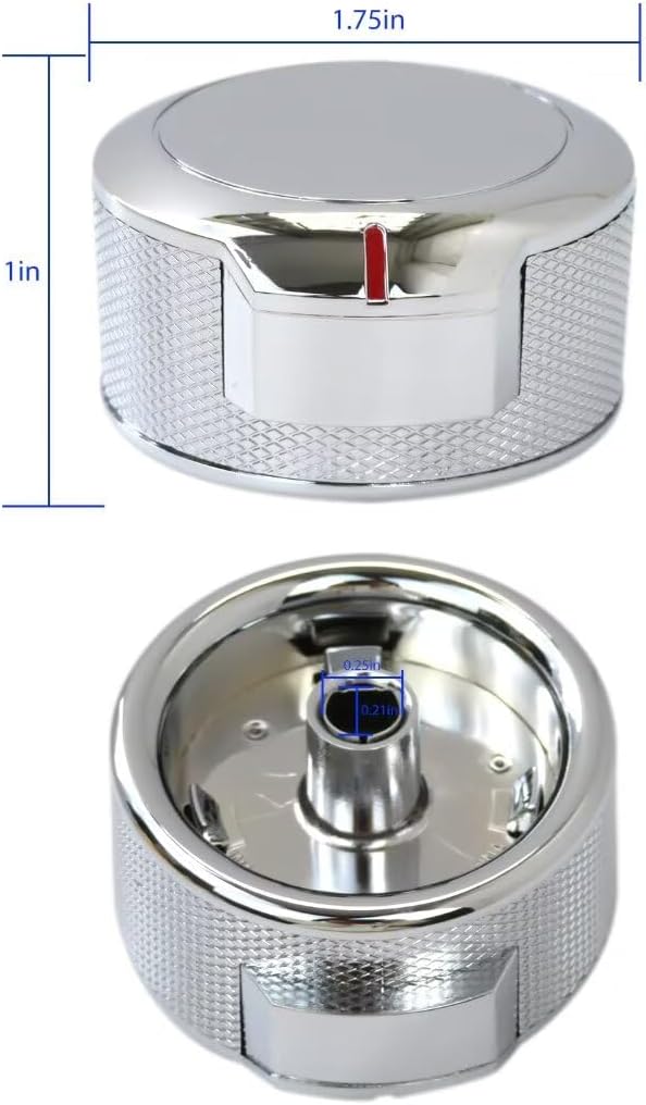 W11156487 Range Control Knob Replacement for Kitchen Aid Range KFED500EBS03,KFED500EBS05, Replaces 4546228 AP6285576