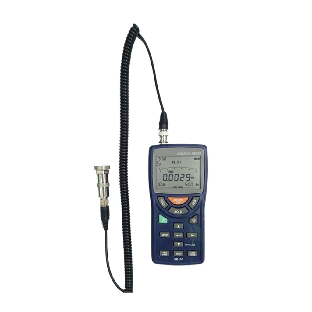 Vibration Meter, Vibration Meter TES-3100 DC/AC Vibration Meter with High Precision for Long-Term Use