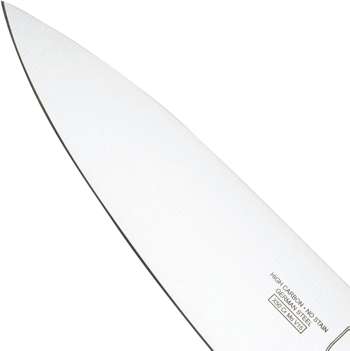 M21078 Genesis 8-Inch Short Bolster Chef's Knife,Black