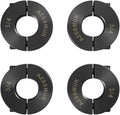 3/4" Shaft Collar Double Split Clamp-on Carbon Steel with Set Screw 4-packed
