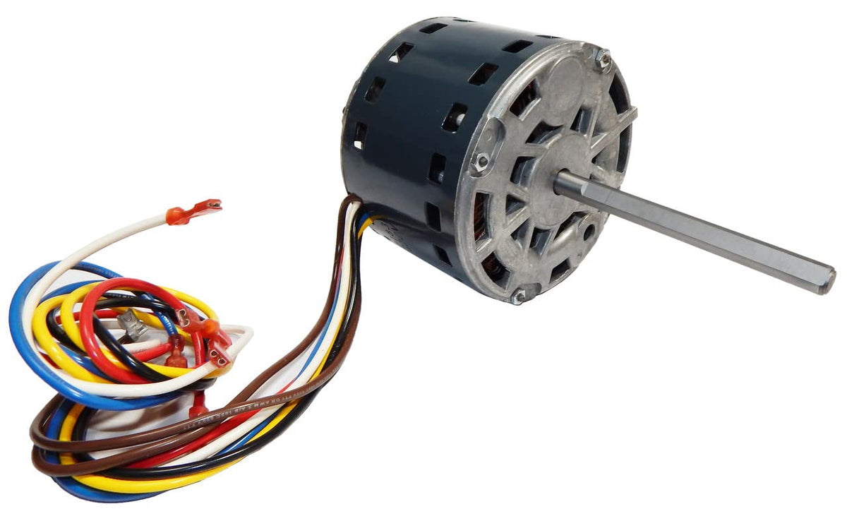 Motor, PSC, 1/2 HP, 1075 RPM, 115V, 48, OAO