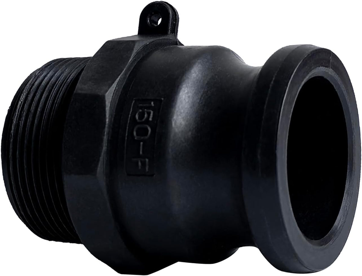 1-1/2" Camlock Fittings Type D & F Polypropylene Cam Groove Hose Fitting