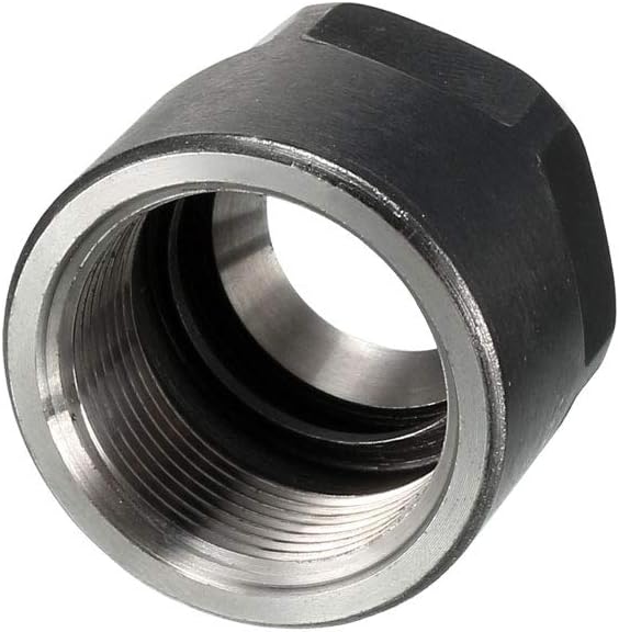 uxcell ER16-A(M19) Type Collet Clamping Hex Nuts for CNC Milling Chuck Holder Lathe