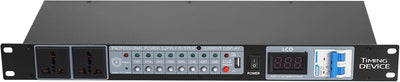 10-Outlet Power Sequencer Conditioner, 2000W Professional Power Conditioner, Audio Powers Conditioners Digital